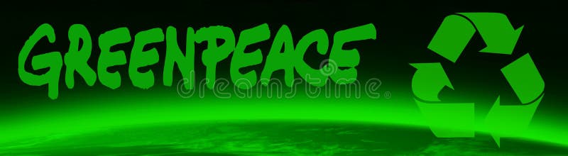 Green world and greenpeace