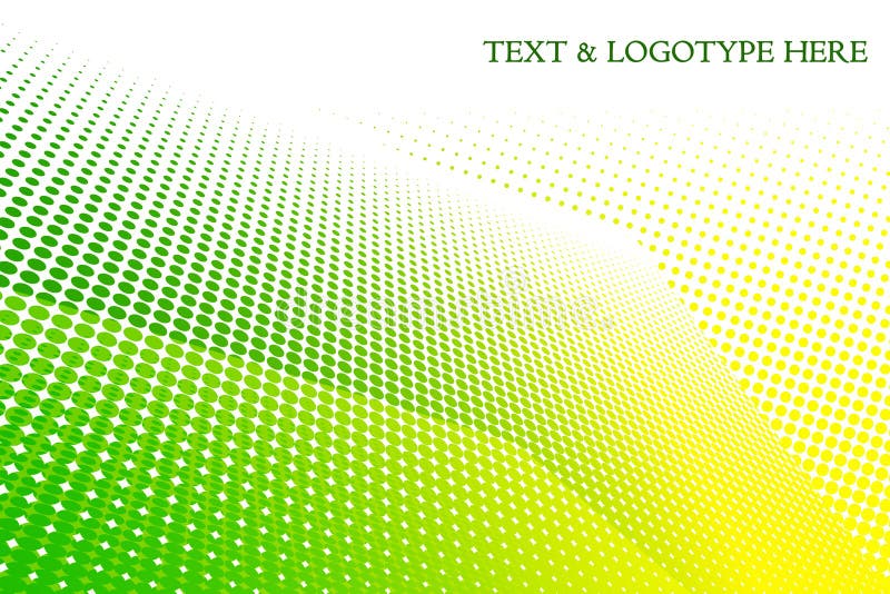 Green and Yellow Background Stock Illustration Illustration of