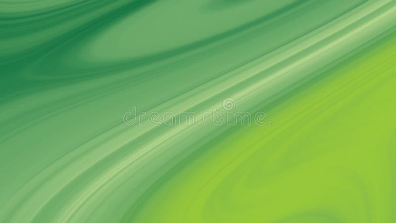 Green and yellow curved lines vector illustration