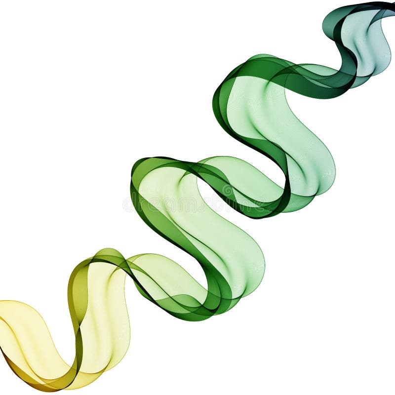 Green yellow wave pattern. Colorful modern wave. Abstract background. eps 10