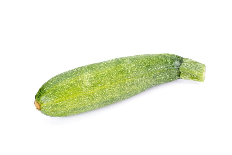 Green Zucchini Vegetables Isolated on White Stock Photo Image of plant, zucchini 76566126