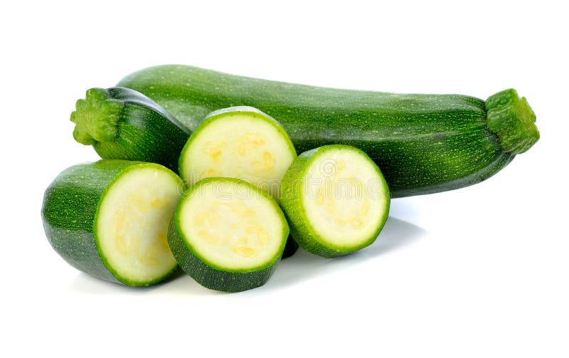 Zucchini vegetables stock photo. Image of isolated, green 36692524