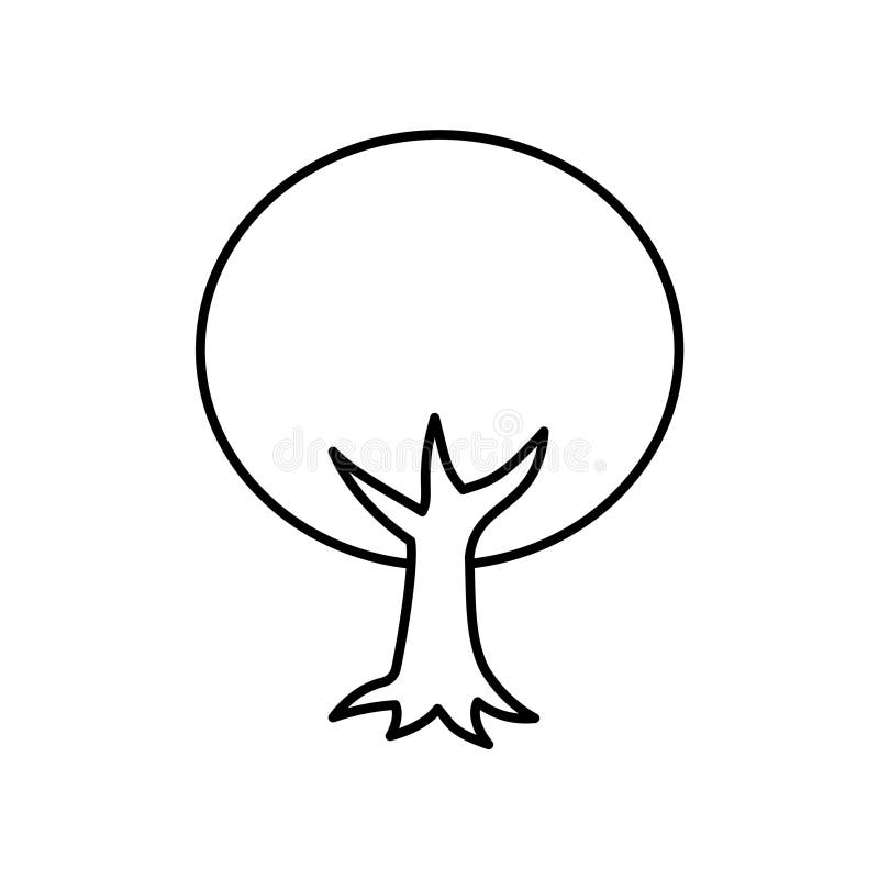 Greenery Line Style vector icon which can easily modify or edit royalty free illustration.