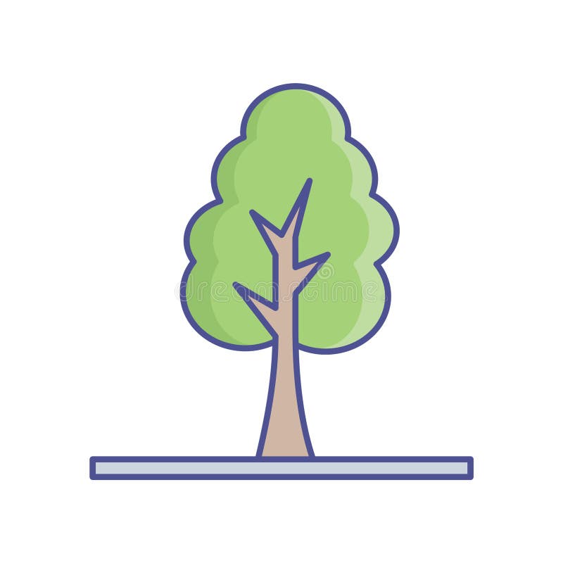 Greenery Line Style vector icon which can easily modify or edit vector illustration
