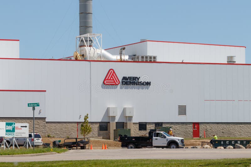 Avery Dennison Manufacturing Plant. Avery Dennison Is The Largest Label Manufacturer In The ...