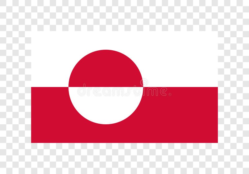Greenland - flaga państowowa ilustracja wektor Greenland - flaga państowowa ilustracja wektor