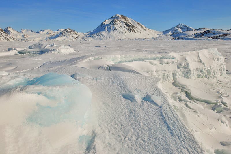 Greenland Frozen Mountains and Glacier Stock Photo Image of plane, light 181523970