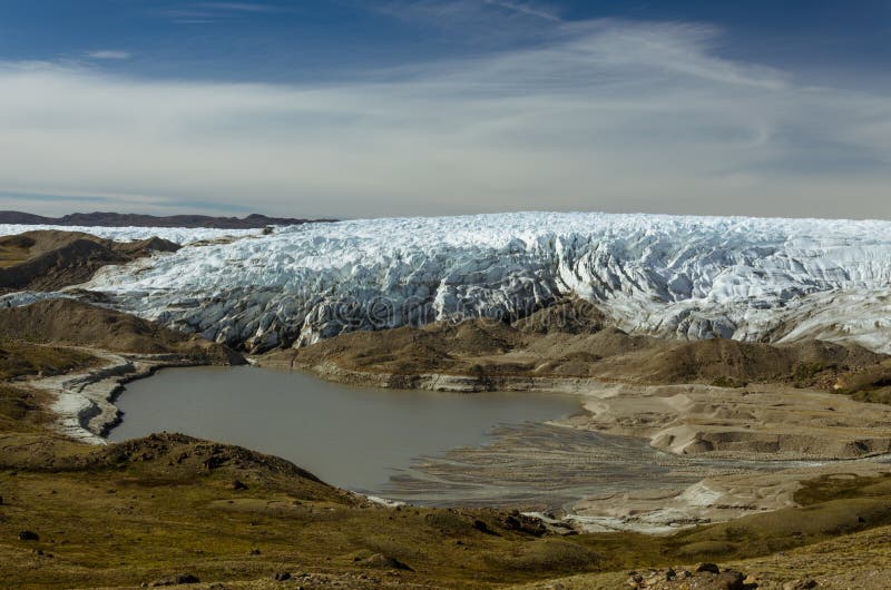 Greenlandic icecap μέτωπο παγετώνων κοντά στο σημείο 660, Kangerlussuaq, Γροιλανδία στοκ εικόνες Greenlandic icecap μέτωπο παγετώνων κοντά στο σημείο 660, Kangerlussuaq, Γροιλανδία στοκ εικόνες