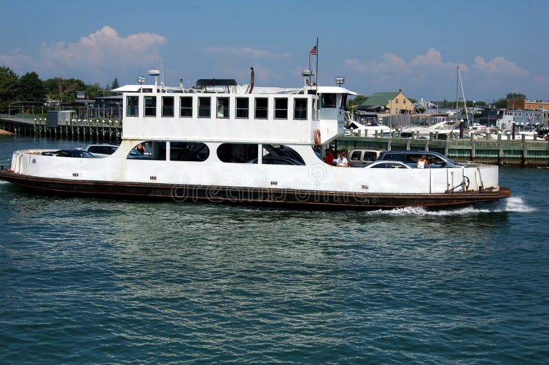 Greenport, NY Ferry Boat Docking Editorial Image Image 25247270