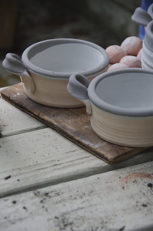 Greenware Pottery stock photo. Image of original, greenware 26864110