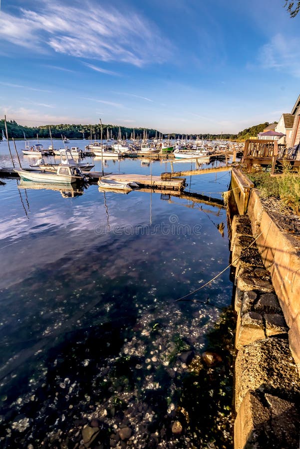 Greenwich Bay Harbor Seaport in East Greenwich Rhode Island Stock Photo Image of ocean
