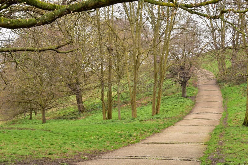 Greenwich park in London