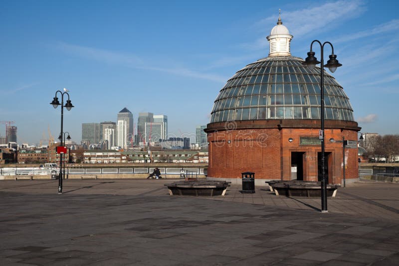 Greenwich Tunnel Entrance