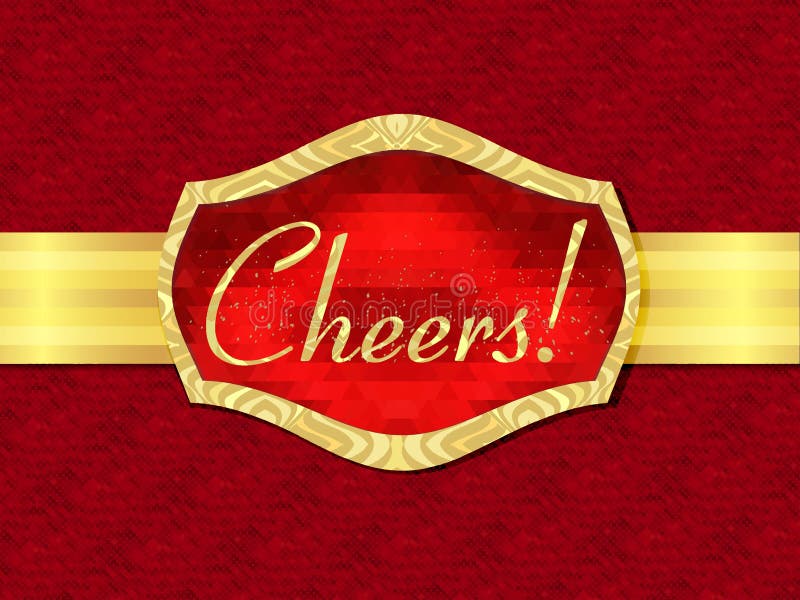 Greeting card Cheers