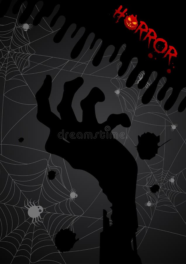 Zombie Horror Typeface Melt Illustrations 3527210 Vector Art at