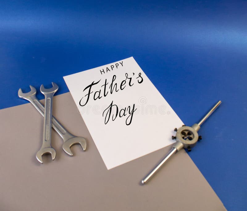 greeting card, internet banner for father`s day with the inscription.