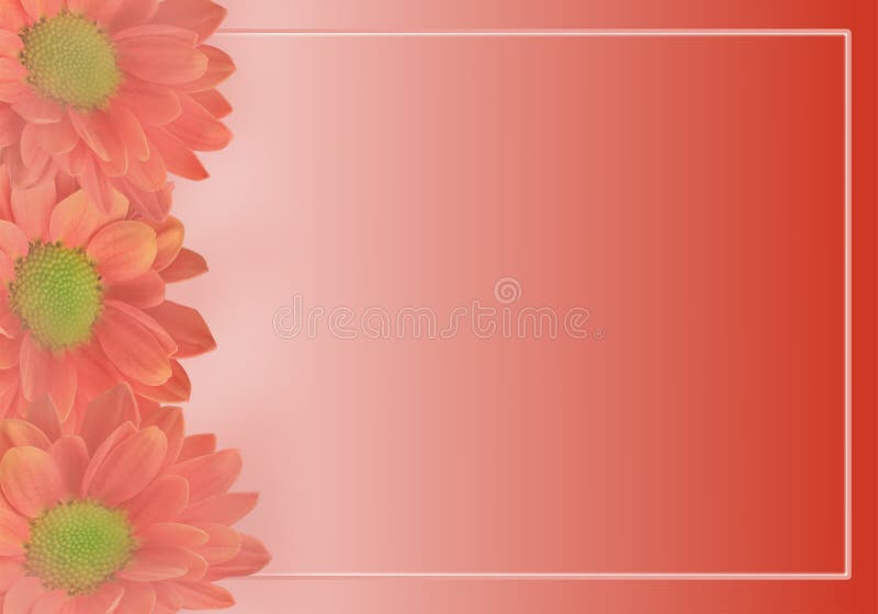 Greeting Card Sunflowers Colour Gradient Orange Background Stock Photo -  Image of design, flora: 182531250
