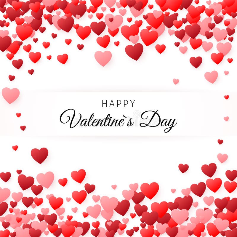 greeting lyckliga valentiner för kortdag Mall för räkning för hälsningkort Bakgrund fyllde med hjärtor med stället för inskrift v vektor illustrationer greeting lyckliga valentiner för kortdag Mall för räkning för hälsningkort Bakgrund fyllde med hjärtor med stället för inskrift v vektor illustrationer