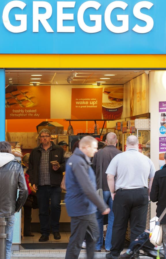 Greggs Bakery On Argyle Street Under Central Station, Glasgow Sc