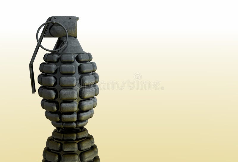 Atom Bomb stock illustration. Illustration of death, destruction - 39551667