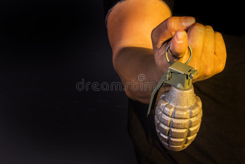 Grenade. stock image. Image of forces, kill, metalic 29180327