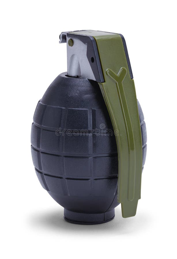 Grenade noire photo stock. Image du armée, militaire - 185213480