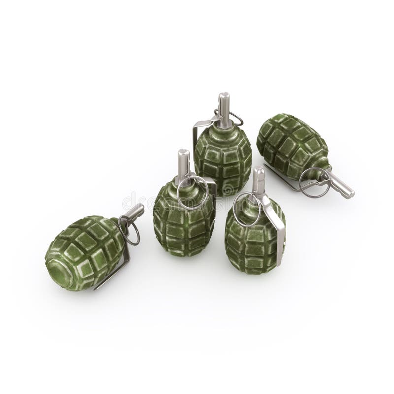 Old soviet hand grenade f1 no white background. Old soviet hand grenade f1 no white background