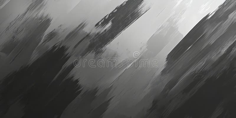 A grey background with layers of abstract brushstrokes in varying shades of grey, creating depth and royalty free stock photo