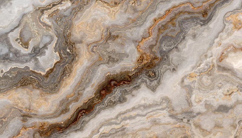 Grey curly marble vector illustration Grey curly marble vector illustration
