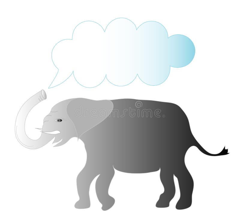 Grey elephant