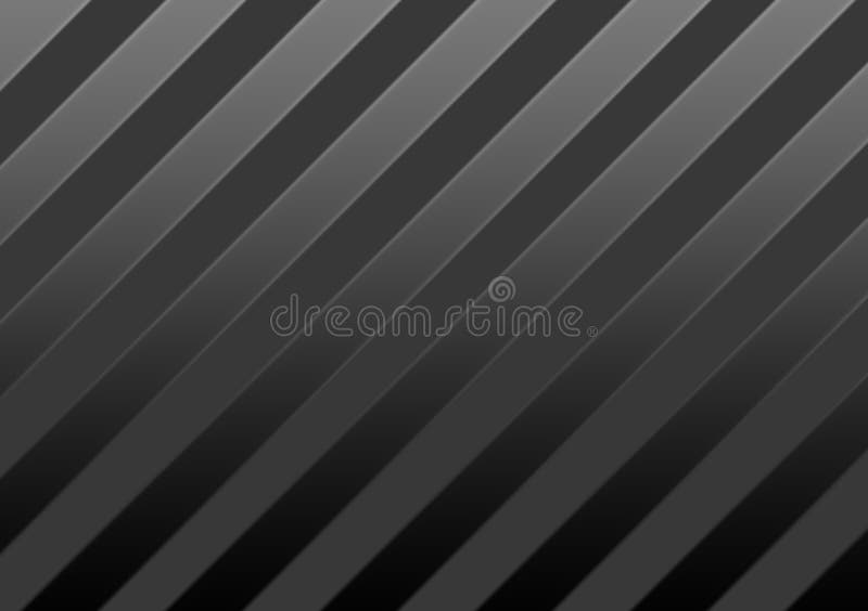 Grey gradient striped line pattern background royalty free illustration