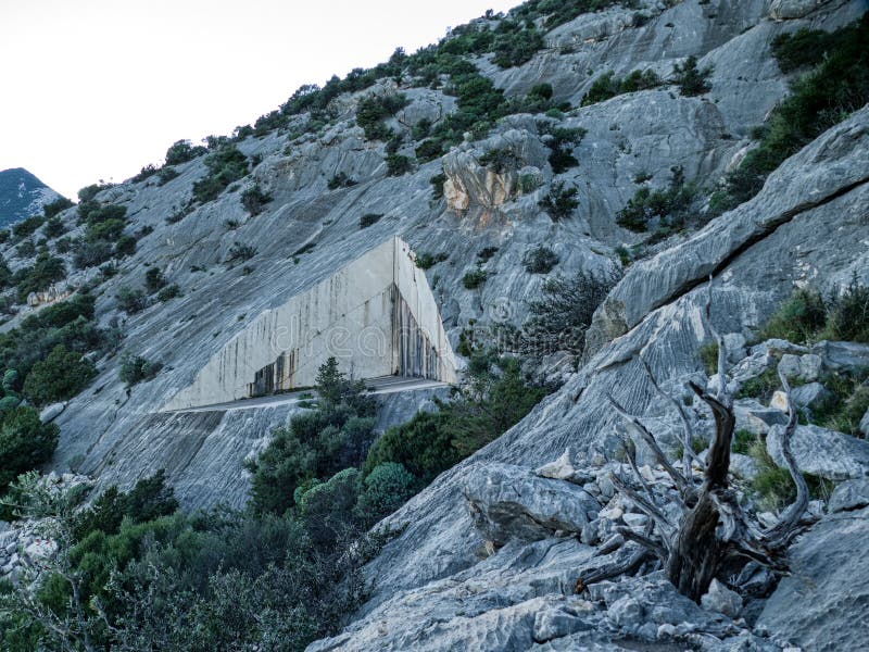 Grey Limestone Marble Rock in Cut Stock Photo Image of detail