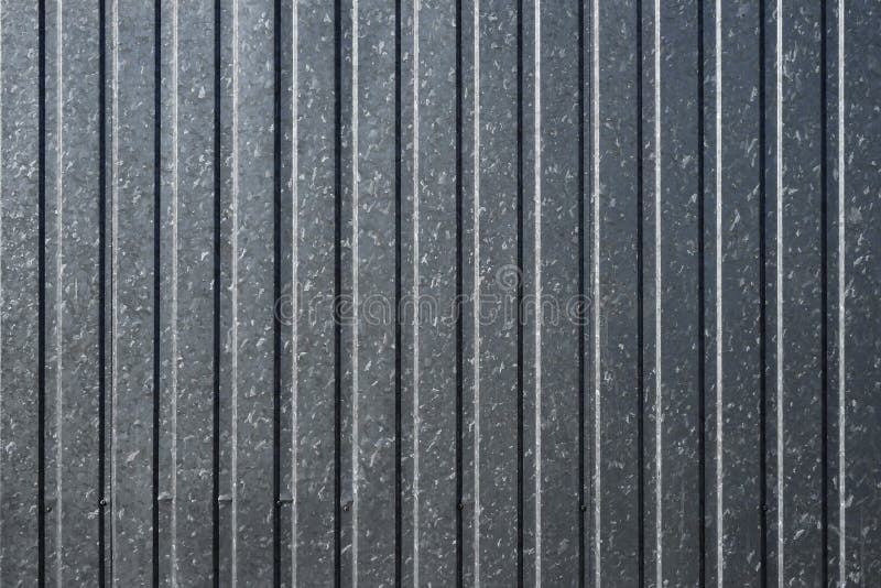 Grey metal sheet wall stock photo. Image of metallic 187106180
