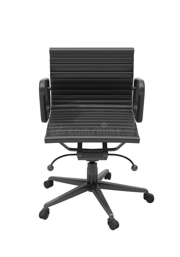 Grey office chair isolated stock photo. Image of appointment 30114390
