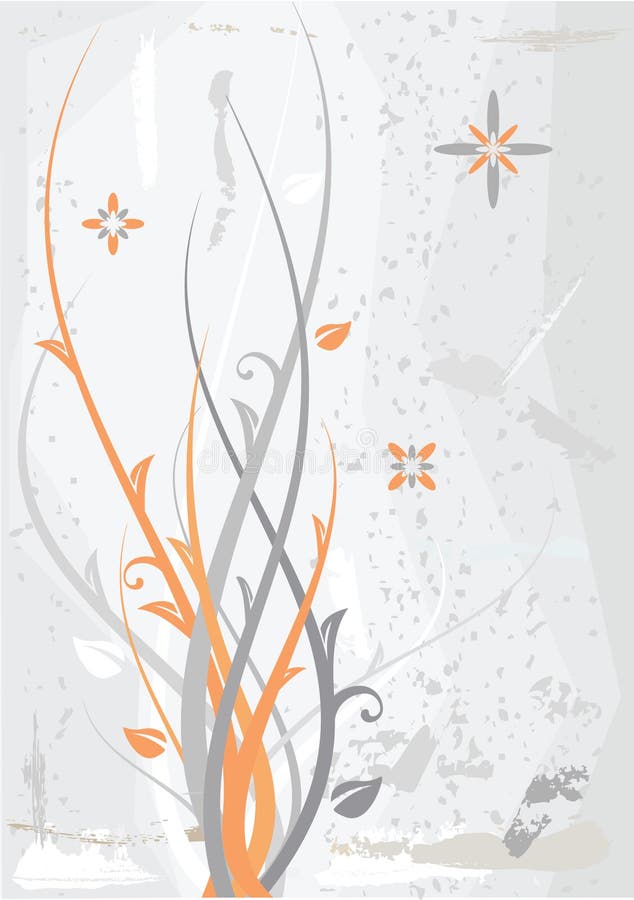 18+ Orange bush grey background Free Stock Photos StockFreeImages