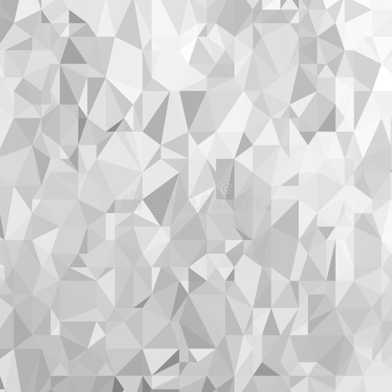 Grey Polygonal Background Driehoekig patroon Lage polytextuur Abstract Mozaïek Modern Ontwerp Origamistijl royalty-vrije illustratie Grey Polygonal Background Driehoekig patroon Lage polytextuur Abstract Mozaïek Modern Ontwerp Origamistijl royalty-vrije illustratie