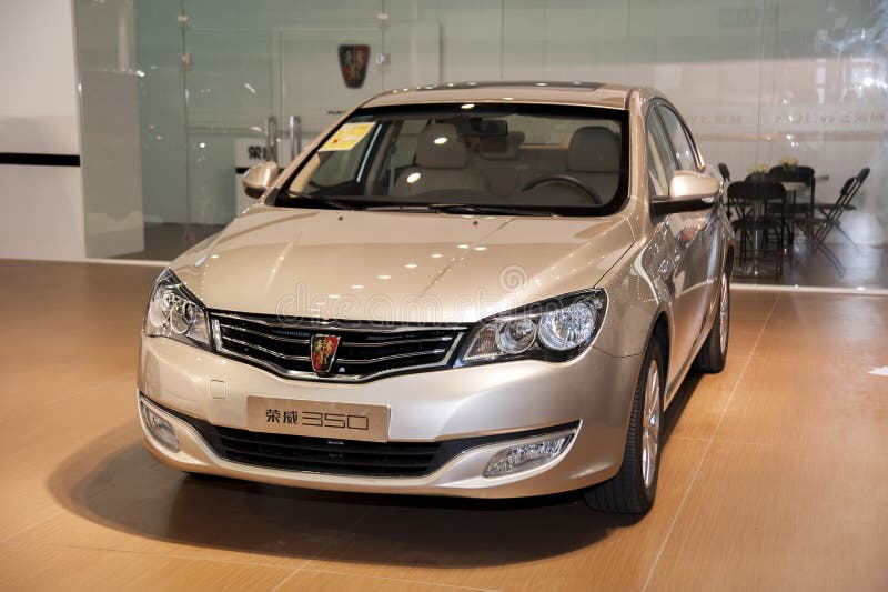 Grey roewe 350 car editorial photo. Image of coupe, roewe 42390821