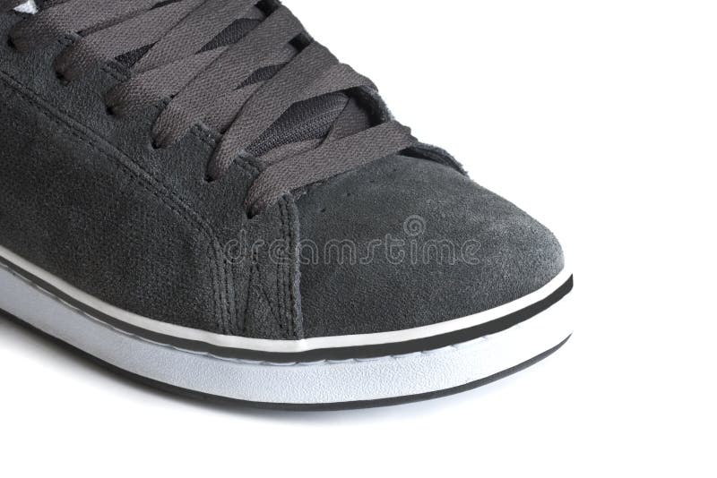 Grey shoe stock image. Image of white, grey, sport, lifestyle 58128953