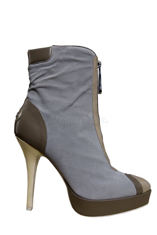 Gold shoes stock photo. Image of elegance, heel, color 11220234