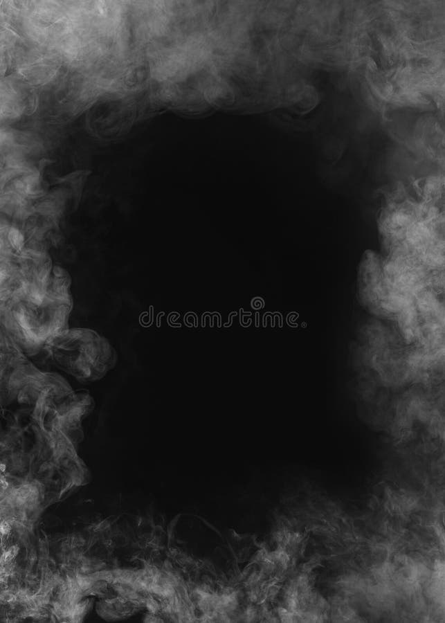 grey and black smoke