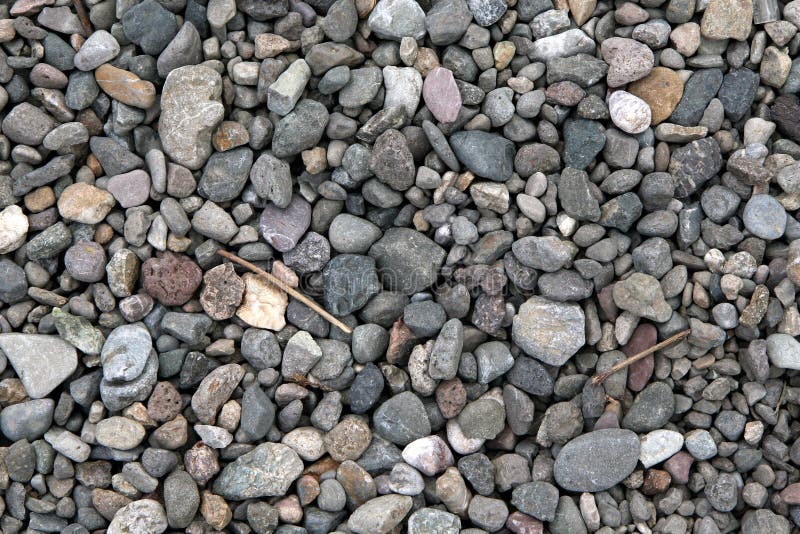 Grey stones stock photography
