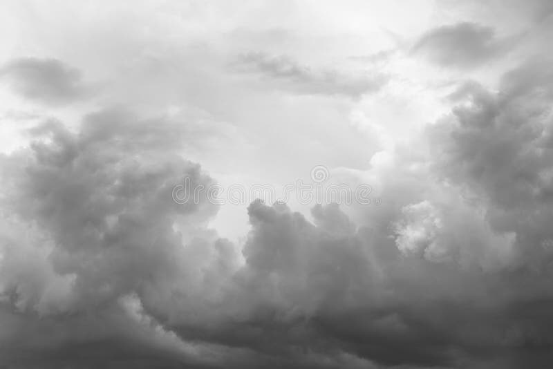 Grey storm clouds stock image. Image of nature, natural 141579485