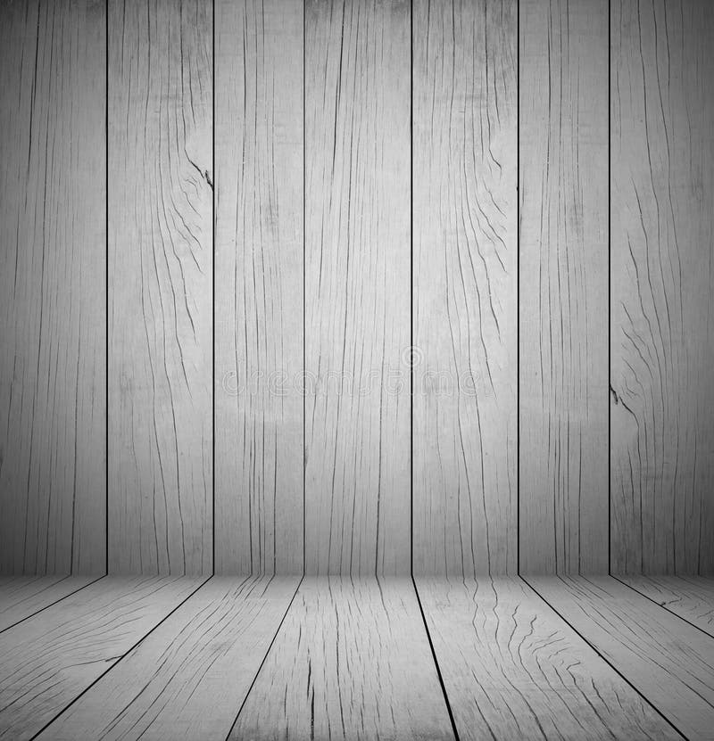Grey Wood Room Texture Background Display Your Products Stock Image