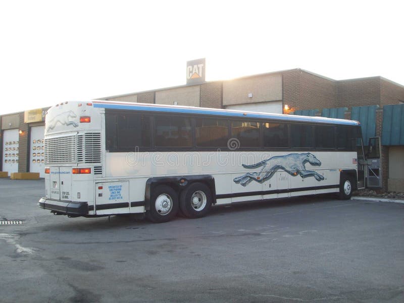 Greyhound Bus. royalty free stock photography Greyhound Bus. royalty free stock photography