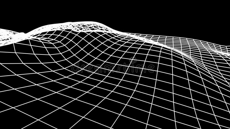 Retro cyberspace grid net polygonal wireframe flight plain landscape  seamless loop drawing motion graphics animation background new quality  vintage style cool nice beautiful 4k video footage Stock Video Footage by  ©SBI #196903536