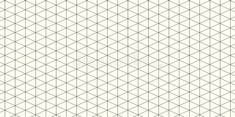 Grid paper. Isometric color grid on white background. Abstract lined transparent illustration. Geometric pattern for stock illustration