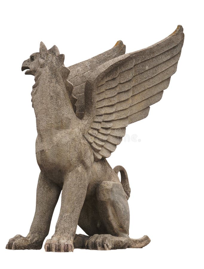 Griffin statue stock photo. Image of ukraine, monster - 30997004