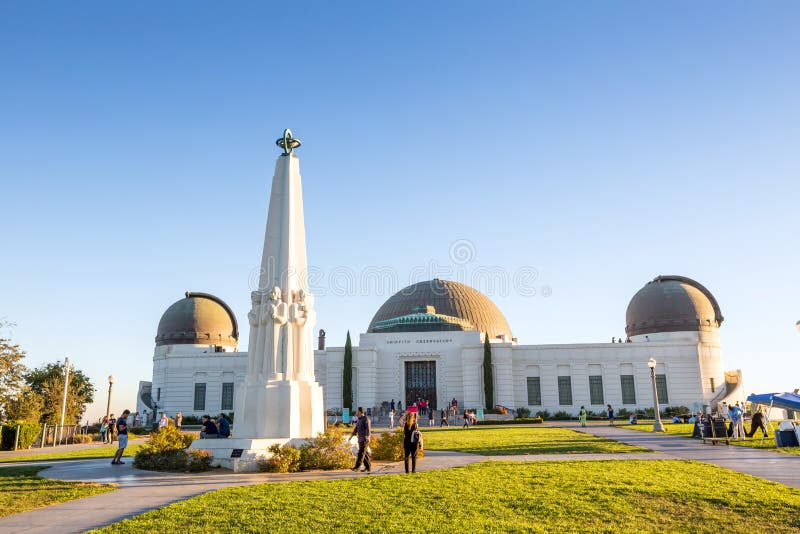 Griffith Observatory in Los Angeles stock photo Griffith Observatory in Los Angeles stock photo