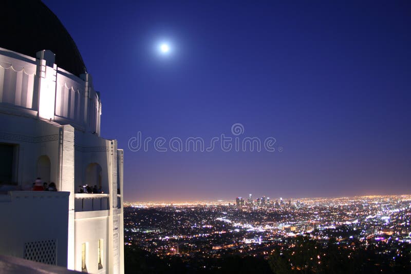 Griffith Observatory and Los Angeles Skyline