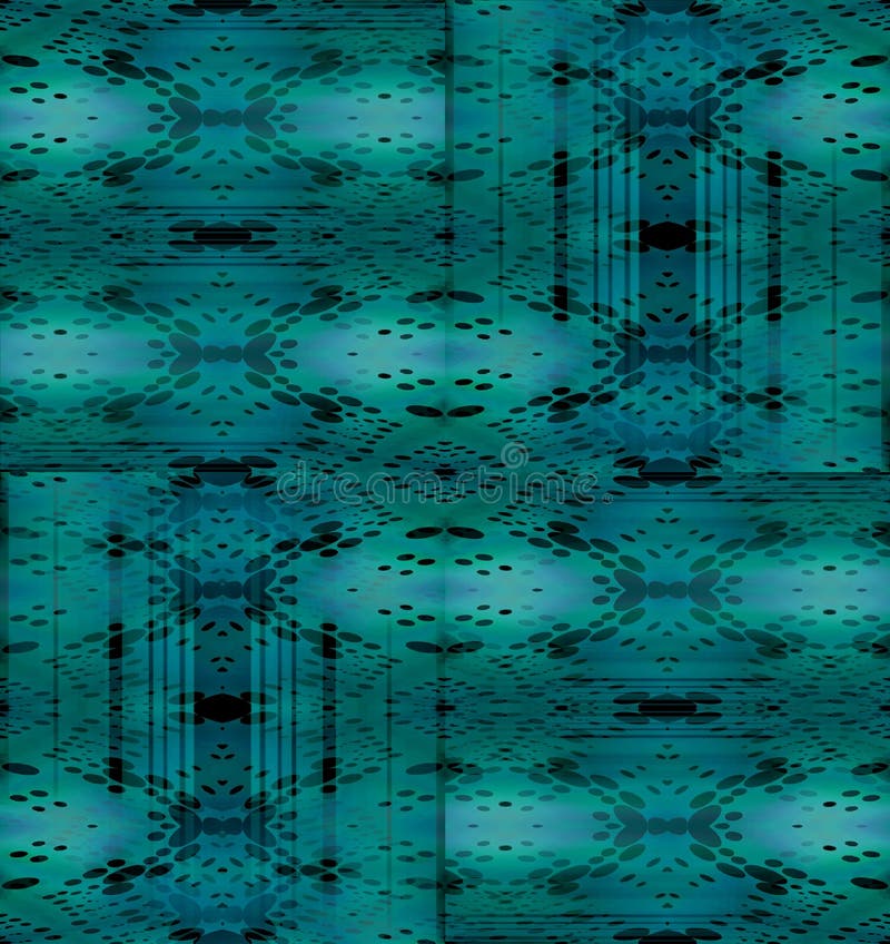 Grigio verde blu e nero degli ellissi del turchese complesso regolare del modello spostati illustrazione vettoriale Grigio verde blu e nero degli ellissi del turchese complesso regolare del modello spostati illustrazione vettoriale